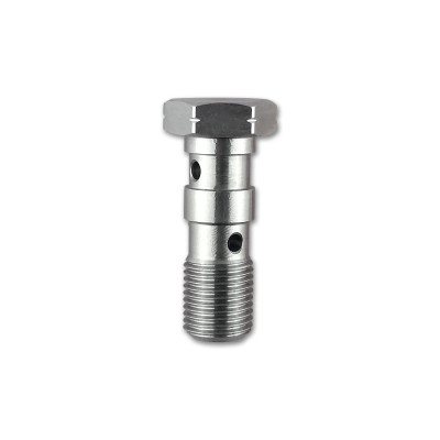 HEL Stainless Steel -3 AN Double Banjo Bolt